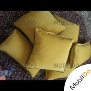 کوسن های خردلی رنگ زیبا