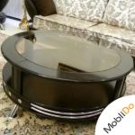 میز گِردجلو مبلی ۲طبقه ترک