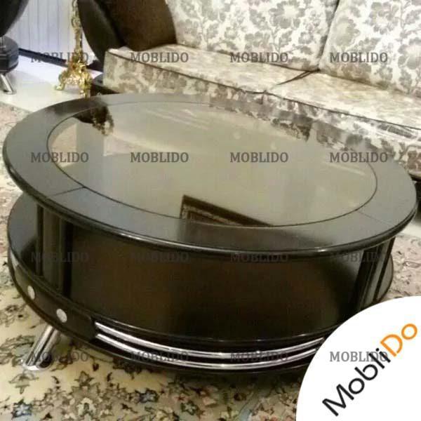 میز گِردجلو مبلی ۲طبقه ترک