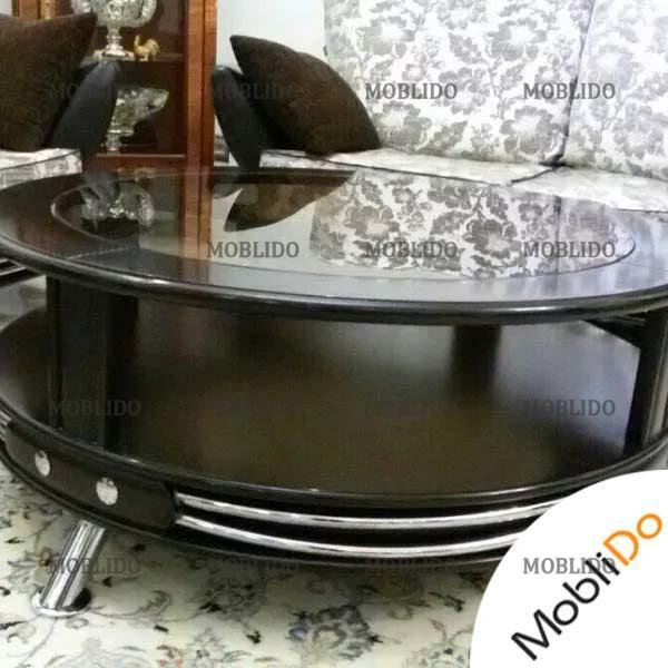 میز گِردجلو مبلی ۲طبقه ترک