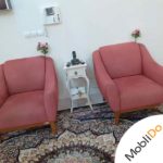 مبل راحتی هفت نفره شرکتی پارچه ترکیه