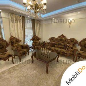 مبلمان استیل با ناهار خوری زیبا
