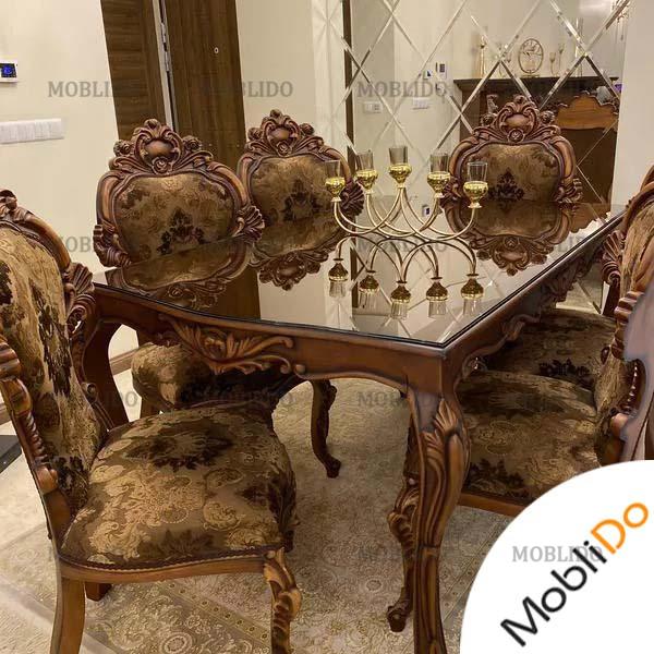 مبلمان استیل با ناهار خوری ست  زیبا