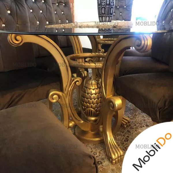 مبلمان با میز ناهار خوری