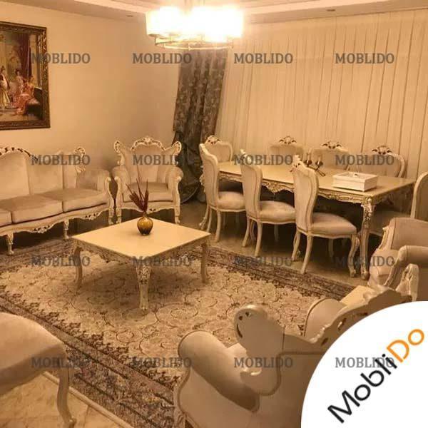 مبلمان نه نفره و نهارخوریه هشت نفره