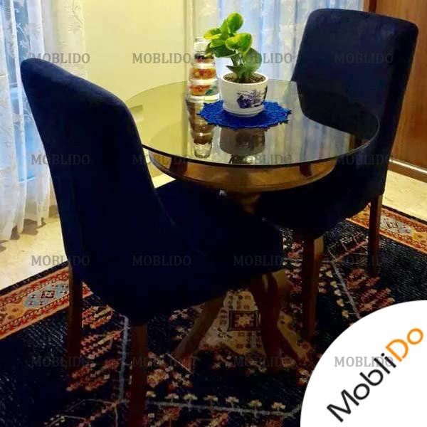 سرویس مبلمان و دو دست میز ناهارخوری و کنسول