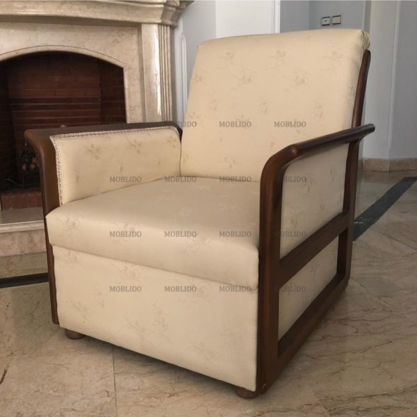 مبل ۶ نفره سالم چوب راش در حد نو