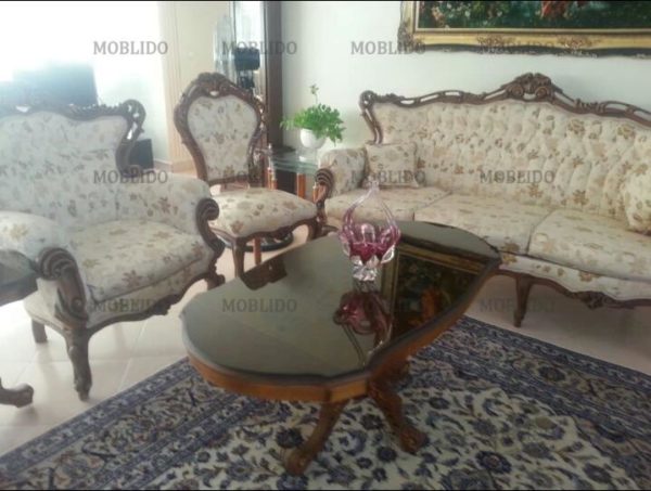 مبل ۷ نفره با غذا خوری ۸ نفره