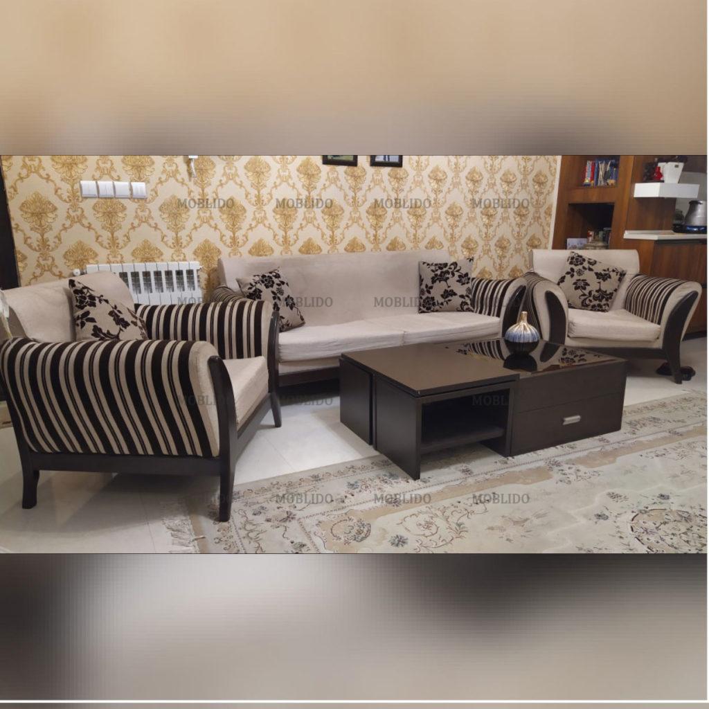 مبلمان راحتی ۷ نفره بدون میز