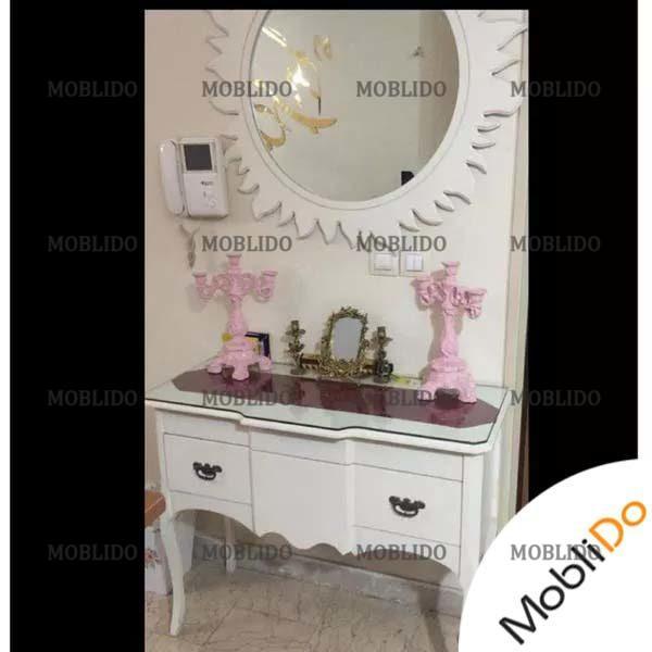 مبل ۷ نفره و ناهارخوری۶ نفره وکنسول در حدنو