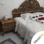 تخت خواب چوب راش
