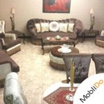 مبلمان ۷ نفره نهارخوری ۶ نفره طرح کلاسیک در حد نو