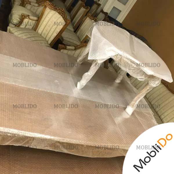 سرویس مبلمان ۷ نفره با چوب گردو