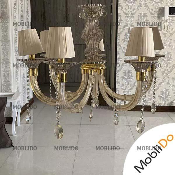 لوستر ۶ شاخه بسیار زیبا