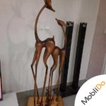 مجسمه غزال بسیار زیبا