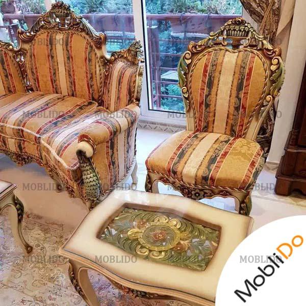 مبلمان استیل بسیار عالی