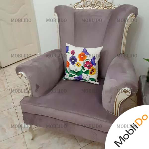 مبلمان ۷نفره با میز ناهار خوری شیک