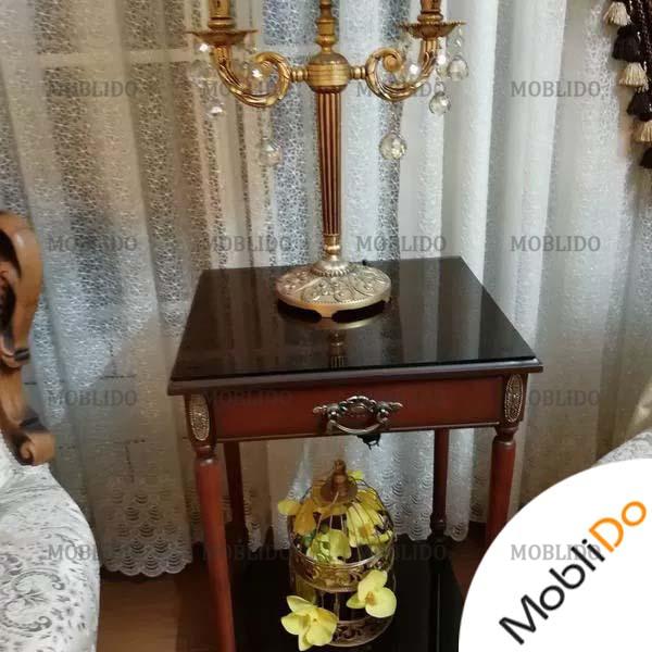 دو عددمیز آباژور در حد نو