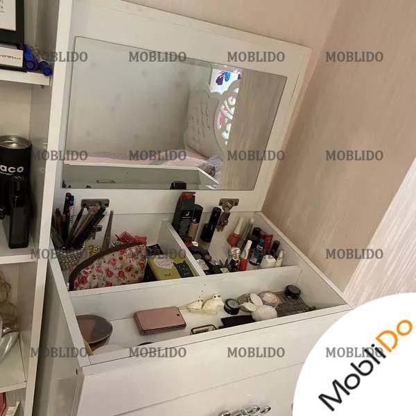سرویس کامل تخت خواب سفید شیک