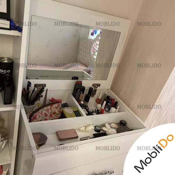 سرویس کامل تخت خواب سفید شیک