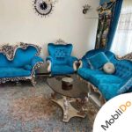 مبلمان ۸ نفره تمیز مشابه نو در حد آک!