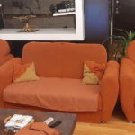 ست مبل ۷ نفره ترکیه ای اصل تخت خواب شو دست دوم