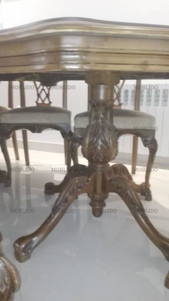 فروش مبلمان کلاسیک نفیس خیلی تمیز در حد نو