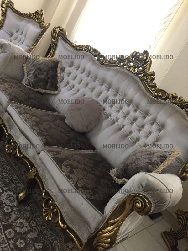 مبل ٩ نفره تاج دار