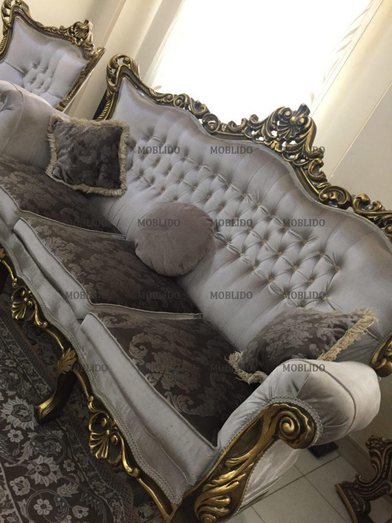 مبل ٩ نفره تاج دار