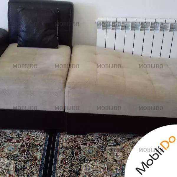 مبل  ال ده نفره همراه با دومیز