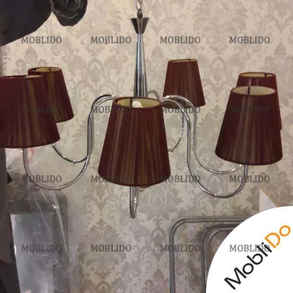 لوستر ۶ چراغ بسیار شیک