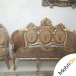 مبلمان استیل تاجدار لیدان چوب راش