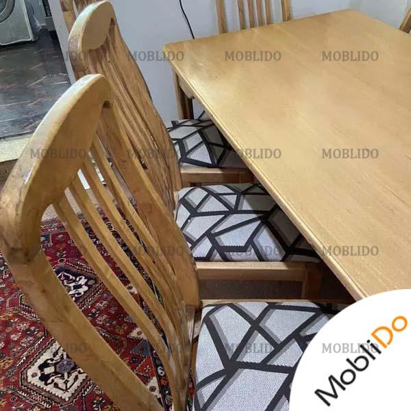 سرویس مبل ۷ نفره و میز نهارخوری زیبا