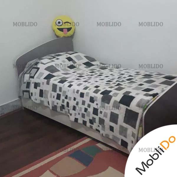 تخت یک نفره با تشک