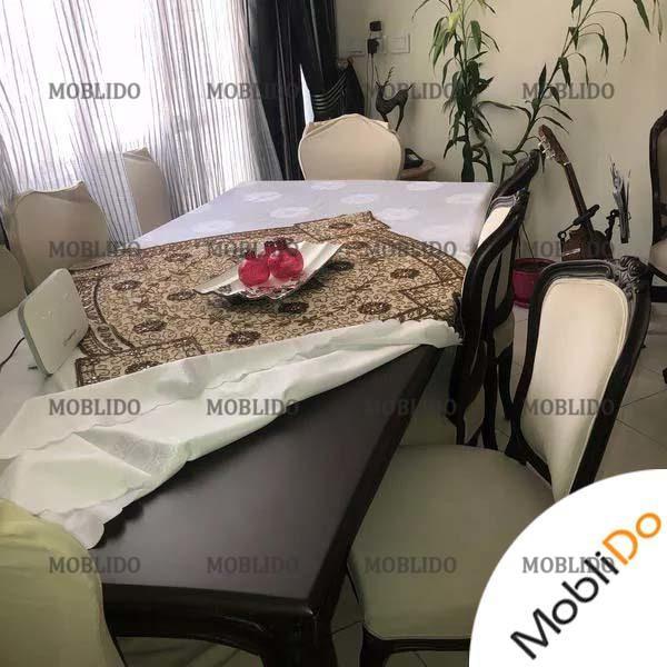 مبلمان استیل با ناهار خوری زیبا