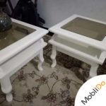 میز عسلی و گل میز شیک و شیشه ای