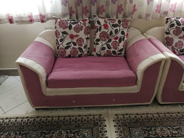 مبل ال هفت نفره چوب روس