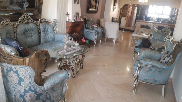 مبل استیل ۹ نفره و میزنهارخوری ۸ نفره