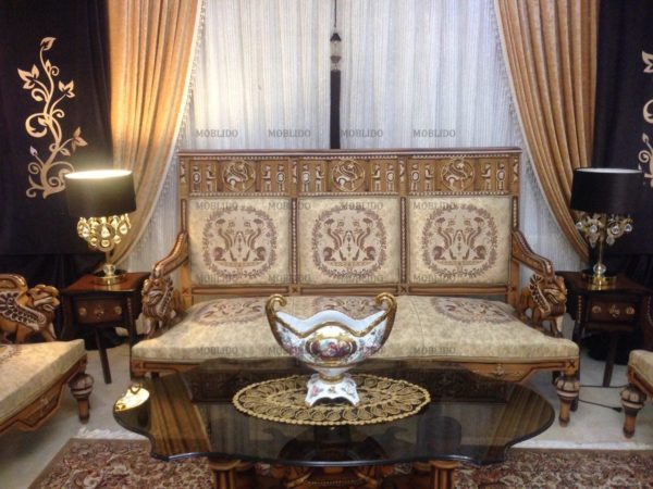 مبل ۹ نفره و نهارخوری ۸ نفره تمام منبت دست