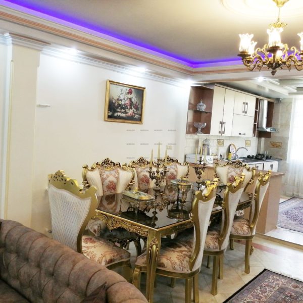مبل استیل با ناهارخوری منبت کاری زیبا