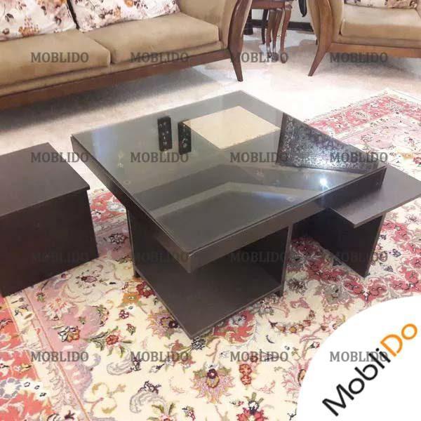میز جلو مبلی به همراه دو عدد عسلی
