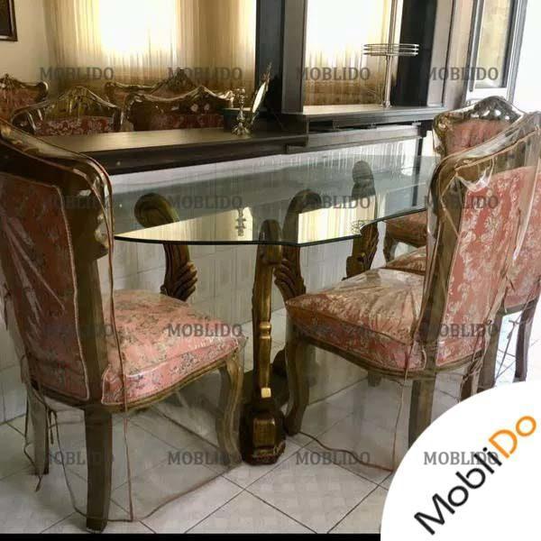 مبلمان با میز نهارخورى زیبا