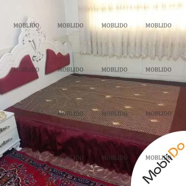 تخت خواب دو نفره و لوازم جانبی