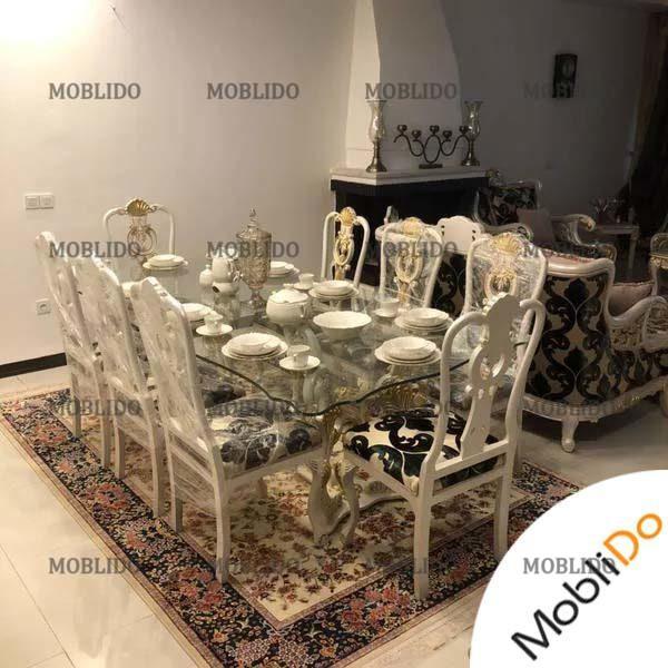 مبلمان تمام چوب ایتالیایی