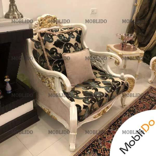 مبلمان تمام چوب ایتالیایی