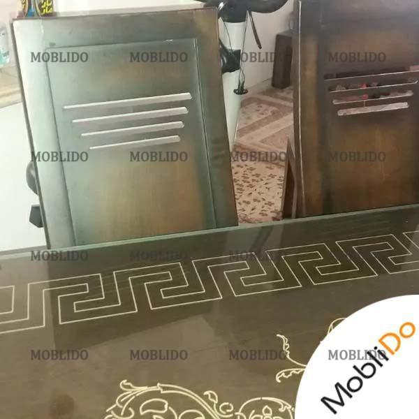 میز و صندلی نهارخوری کاملا نو و تمیز ۶ نفره شیک