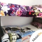 تخت دوطبقه همراه با تشک