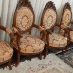 سرویس ۱۲ نفره ناهارخوری و ۹ نفره کاناپه و تک