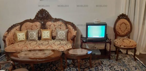 سرویس ۱۲ نفره ناهارخوری و ۹ نفره کاناپه و تک