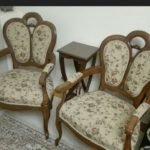مبل ۷نفره و ناهار خوری ۱۰نفره ، چوب گردو